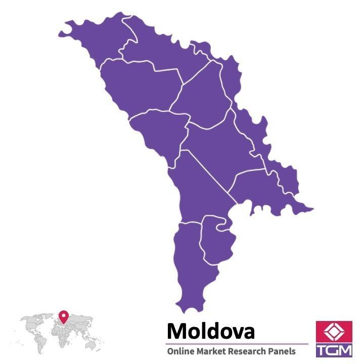 Panel online en Moldavia | Investigación de mercado y encuestas en Moldavia