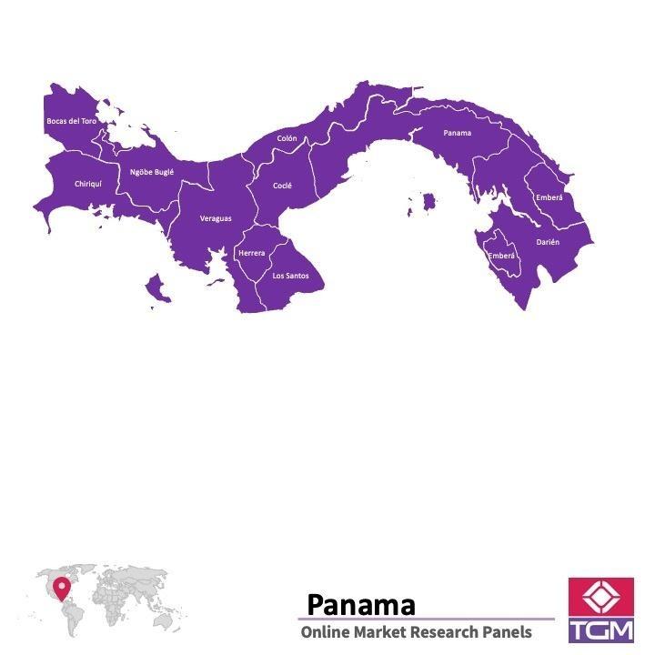 Panel online en Panamá | Investigación de mercado y encuestas en Panamá