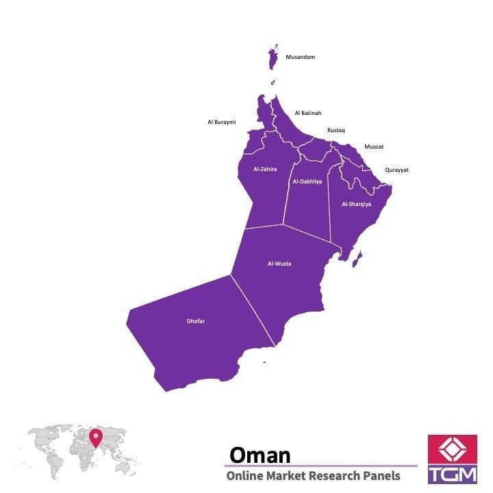 Panel online en Oman |  Investigación de mercado y encuestas en Oman