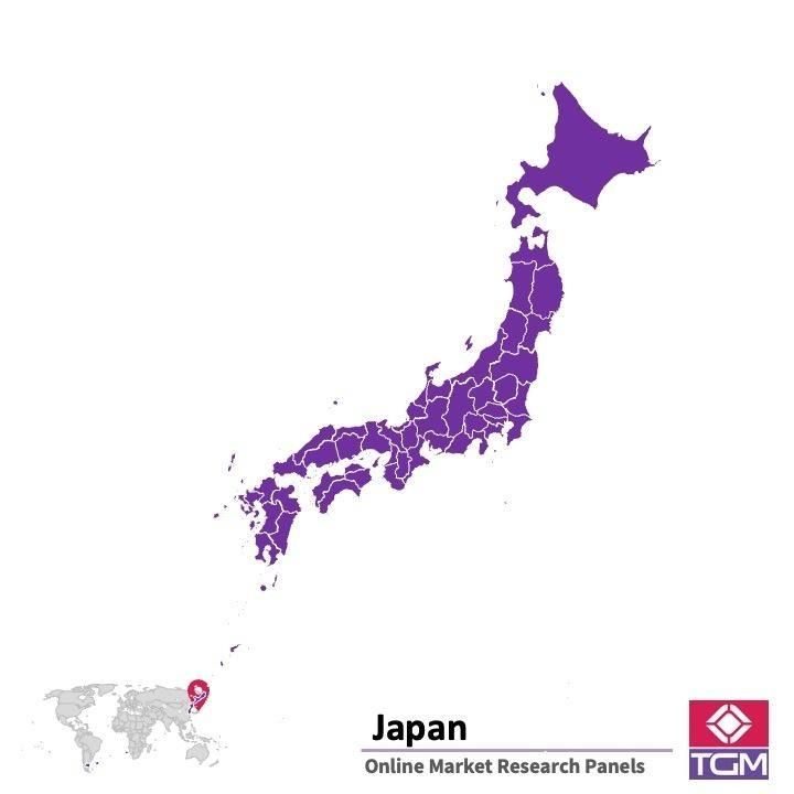 Panel online en Japón |  Investigación de mercado y encuestas en Japón