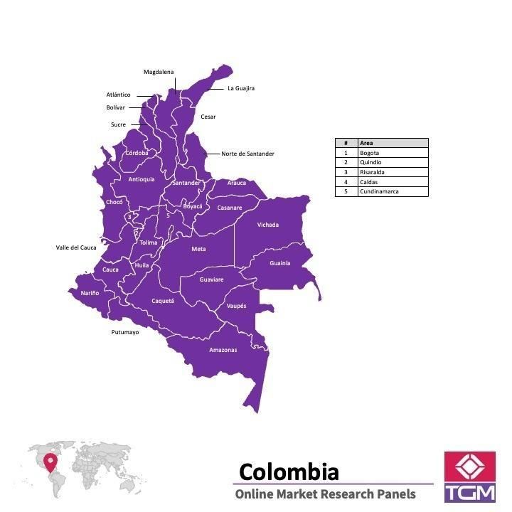Panel online en Colombia |  Investigación de mercado y encuestas en Colombia
